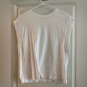 Zara White Tee